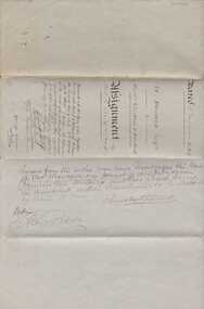 Document, Indenture  A Bostock Esquire to Messrs Aitkin & Bostock( Ernest), 1865