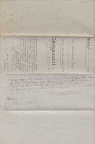 Document, Indenture  A Bostock Esquire to Messrs Aitkin & Bostock( Ernest), 1865