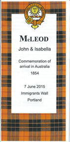 Document, McLeod Immigrants wall Portland, 2015