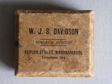 Box, Dentist's Box, Early 20th century