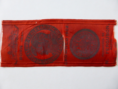 Ribbon, Edward VII coronation1902, 1902