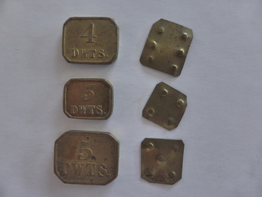 Weights, Pennyweights x 6, Early 20th century