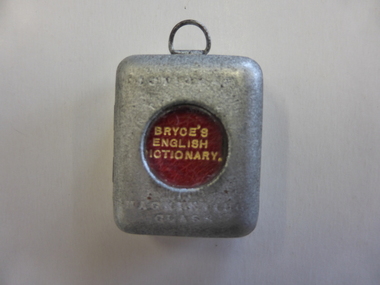 Book, Miniature dictionary, 1900