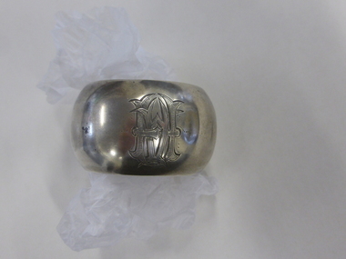 Serviette, Silver Serviette Ring HW, Early 20th century