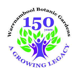 Document, Sticker Warrnambool Botanic Gardens  150 years  A Growing Legacy, 2016