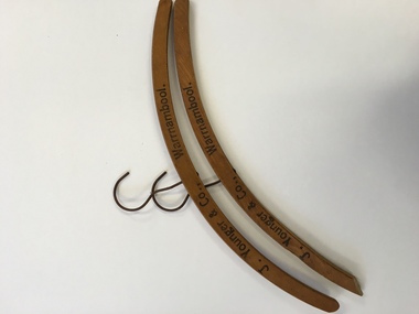 Coat Hanger, J Younger & Co Warrnambool x 2