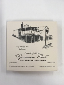 Souvenir, Coasters Grassmere Park x 11, Late 20th C