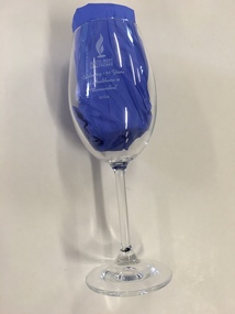 Souvenir Glass, South West HealthCare  celebrating 150 years, 2004