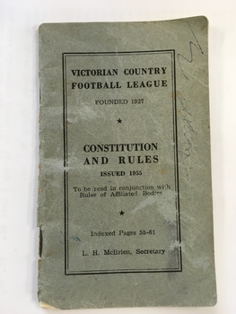 VCFL constitution and rules