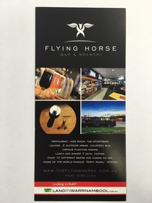 Document, FLYING HORSE BAR &  BREWERY, 21st century
