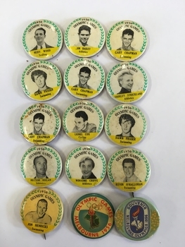 Melbourne Olympic Souvenir 1956 Badge collection