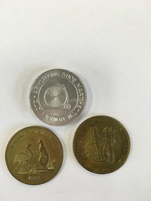 Token x 3, Tokens: Armstrong shoes, Circa 1968 -1987