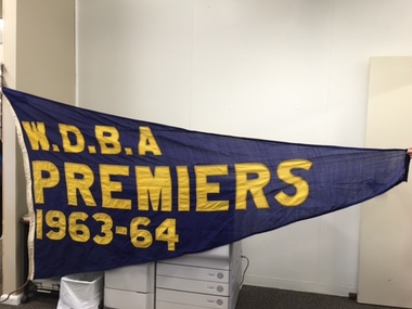 Flag, Bowles Club Western District Bowles Association 1963-64, 1964