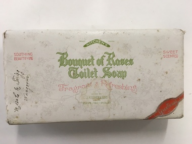 Box, Bouquet of Roses Toilet Soap, Mid 20th century
