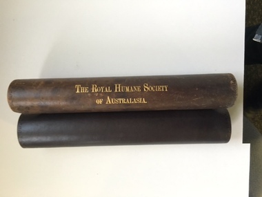 Certificate, Royal Human Society, 1921