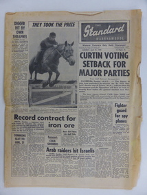 Document Newspaper, The Standard 1969, Monday 21st April 1969
