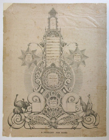 Meek family keepsake chart