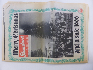 Document, Newspaper: Warrnambool Standard Christmas 1989, 1989
