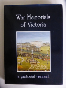 Book, War Memorials of Victoria, 1994