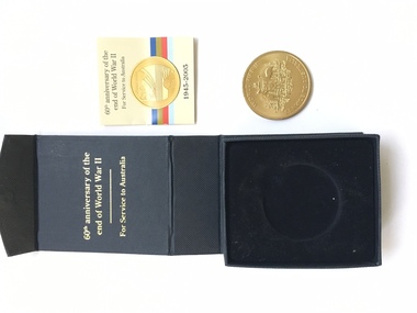 Medal, 60th Anniversary of the end of WW11, 2005
