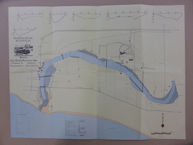 Document, Angler's map Hopkins River, 1980s