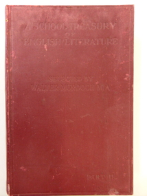 Book, A School Treasury of English Literature Part II, 1912