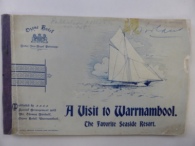 Booklet, The Ozone Hotel Warrnambool, Early 1900s