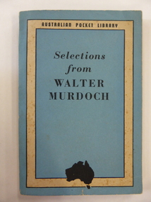 Book, Selections from Walter Murdoch, 1945