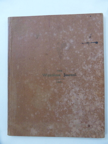 Booklet, The Wyndham Journal, late 19th century