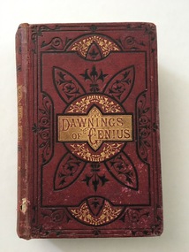 Book, Dawnings of Genius, c.1870