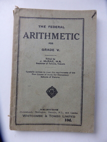 Book, The Federal Arithmetic, Early 20th century