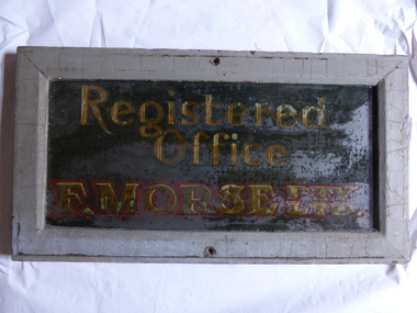 Book, Registered Office E Morse, Early 20th century