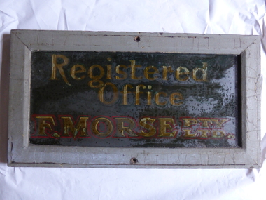 Book, Registered Office E Morse, Early 20th century