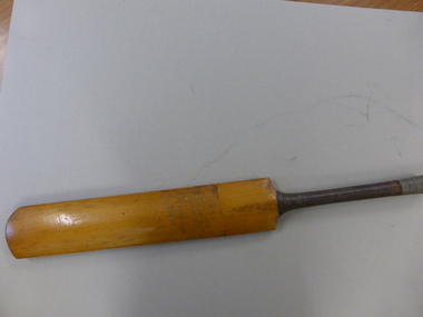 Bat, Cricket bat, 1870s