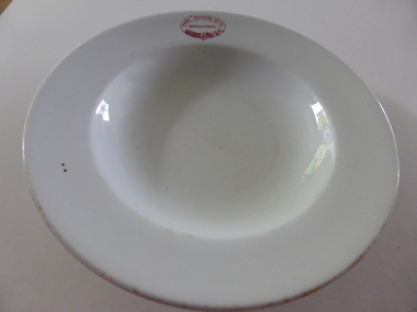 Plate, Humms Criterion Hotel Warrnambool, Early 20th century