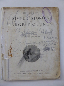 Book, Simple stories & large pictures, Late 19th century