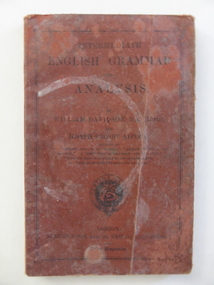 Book, Allman and Son, Intermediate English Grammar & Analysis, Early 20th century