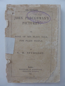 Book, John Ploughman's Pictures, 1892