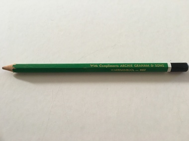 Artefact, Archie Graham & Son Warrnambool - 4423, Mid 20th century