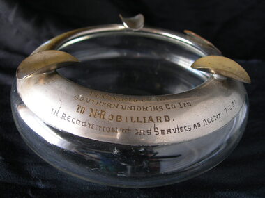 Ashtray, Geelong Crest, 1920s