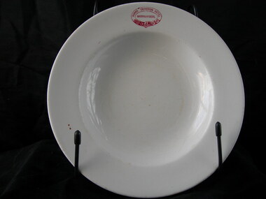 Plate, Humms Criterion Hotel, Early 20th century