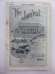 Booklet, The Journal of the Department of Agriculture of Victoria 1905, 1905