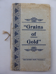 Book, Grains of Gold, Early 20th century