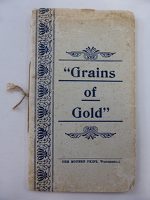 Booklet, Grains of Gold, Early 20th century