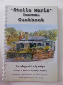Book, Spectrum Solutions, Stella Maris tearooms Cookbook, 2016