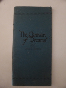 Booklet, The caravan of dreams, 1923