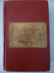 Book, Facts worth knowing, 1890