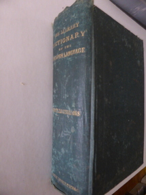 Book, The Library Dictionary of the English Language