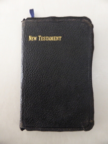 Book, New Testament : Harry Rogers, Early 20th century