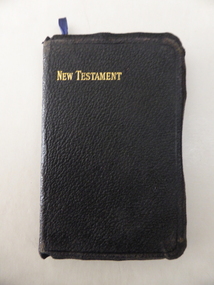 Book, New Testament : Harry Rogers, Early 20th century